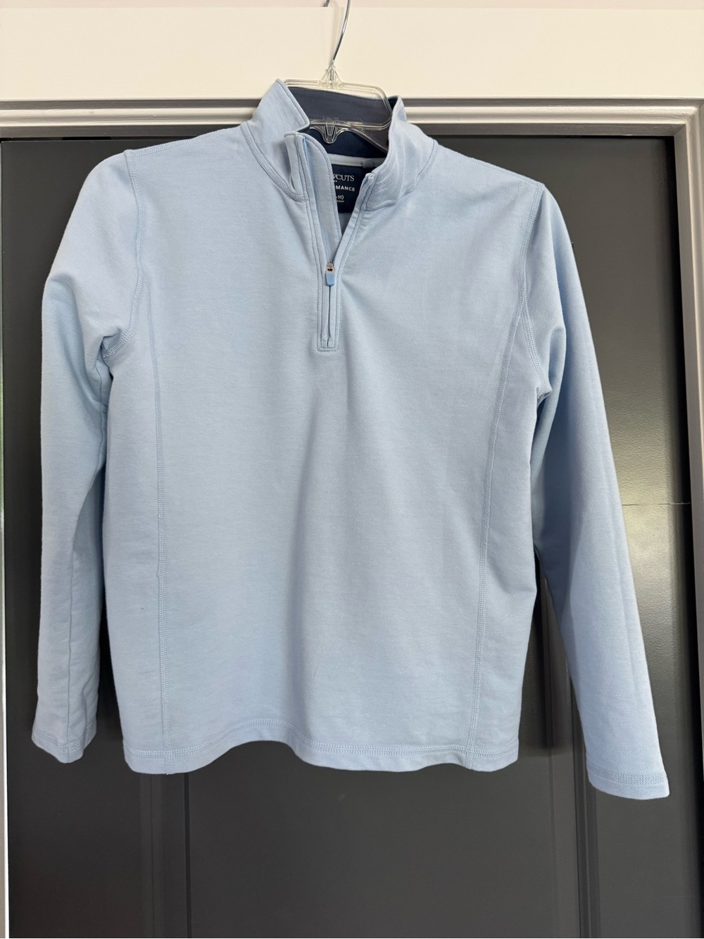 Crewcuts Light Blue Performance Quarter-Zip